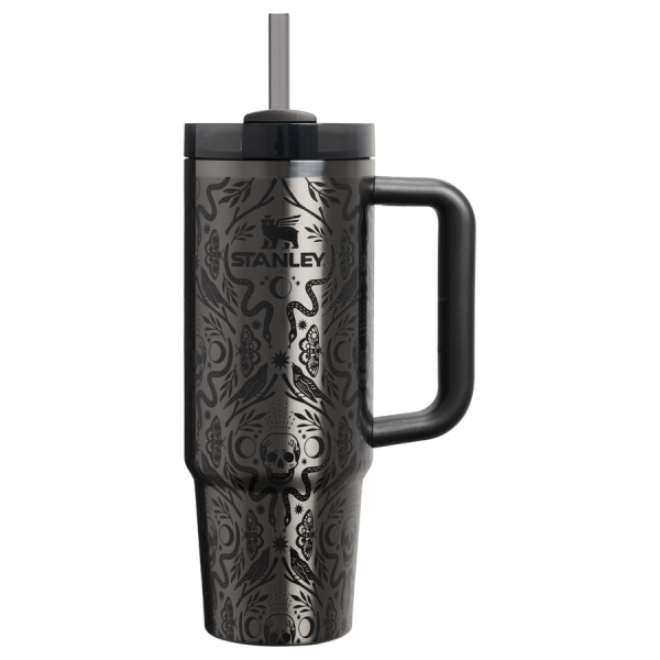 The Halloween Quencher H2.0 Flowstate™ Tumbler | 30 OZ - Deadly Damask