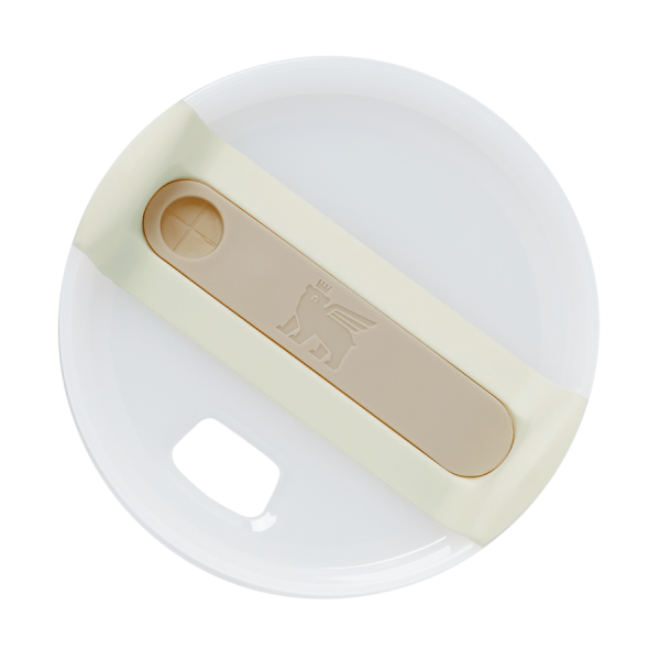 The Quencher H2.O FlowState™ Tumbler Lid | 40 OZ - Milky White