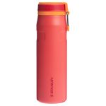 The IceFlow™ Bottle with Twist Flip Lid | 24 OZ - Hot Coral
