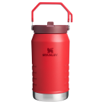 The IceFlow™ Flip Straw Jug | 64 OZ - Chili Red