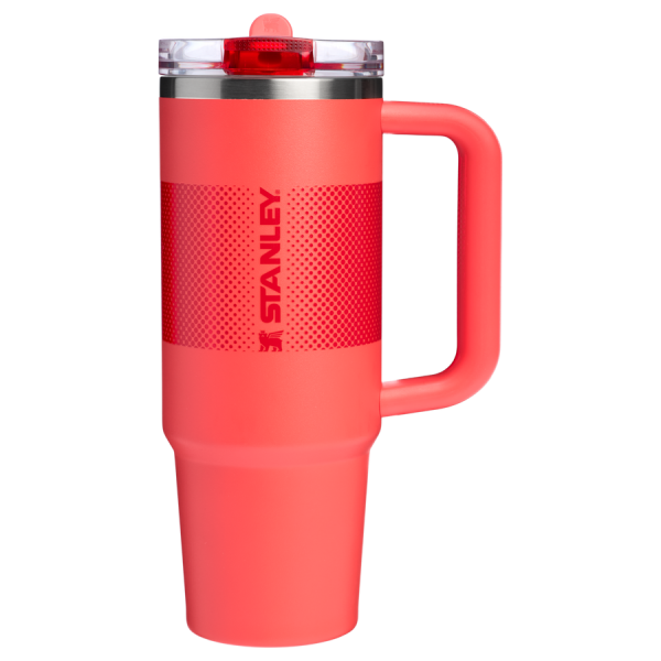 The Quencher ProTour Flip Straw Tumbler | 30 OZ - Hot Coral Fade
