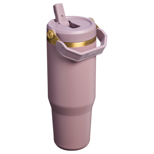 The IceFlow™ Flip Straw Tumbler | 30 OZ - Cashmere