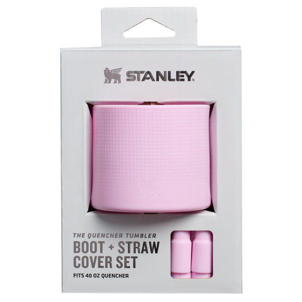 Stanley Quencher Boot and Straw Cover Set | 40 OZ - Cherry Blossom