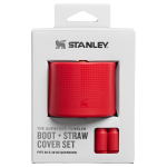 Stanley Quencher Boot and Straw Cover Set | 30 OZ & 20 OZ - Chili Red