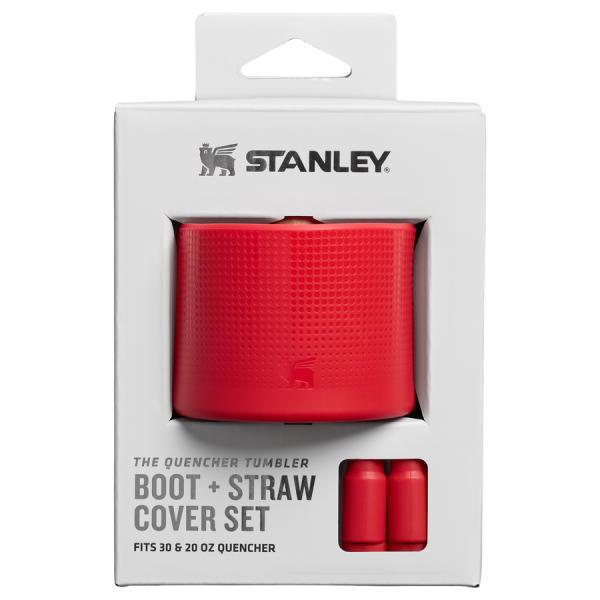 Stanley Quencher Boot and Straw Cover Set | 30 OZ & 20 OZ - Chili Red
