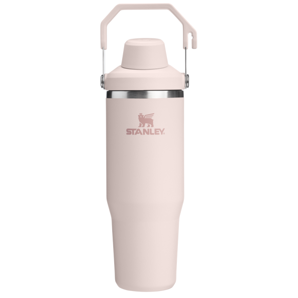 The IceFlow™ Tumbler with Fast Flow Lid | 30 OZ - Rose Quartz