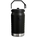 The IceFlow™ Flip Straw Jug | 64 OZ - Black 2.0
