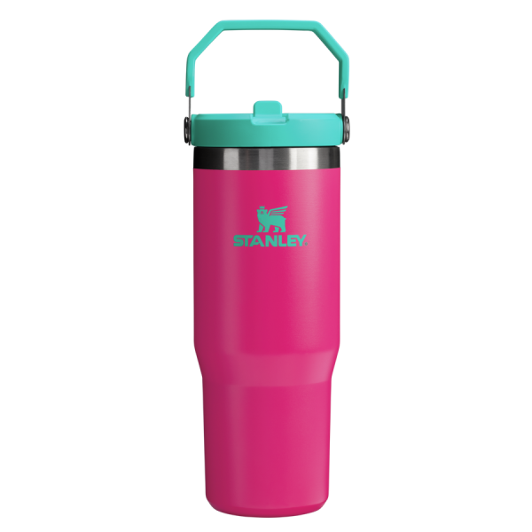 The IceFlow™ Flip Straw Tumbler | 30 OZ - Passion Pink
