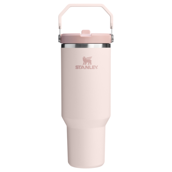 The IceFlow™ Flip Straw Tumbler | 40 OZ - Stanley Create - Rose Quartz