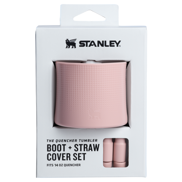 Stanley Quencher Boot and Straw Cover Set | 14 OZ - Pink Dusk
