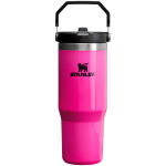 The IceFlow™ Flip Straw Tumbler | 30 OZ - Electric Pink