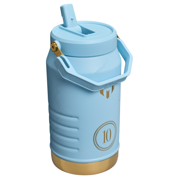 Messi x Stanley 1913 IceFlow™ Flip Straw Jug - Messi Striker Blue