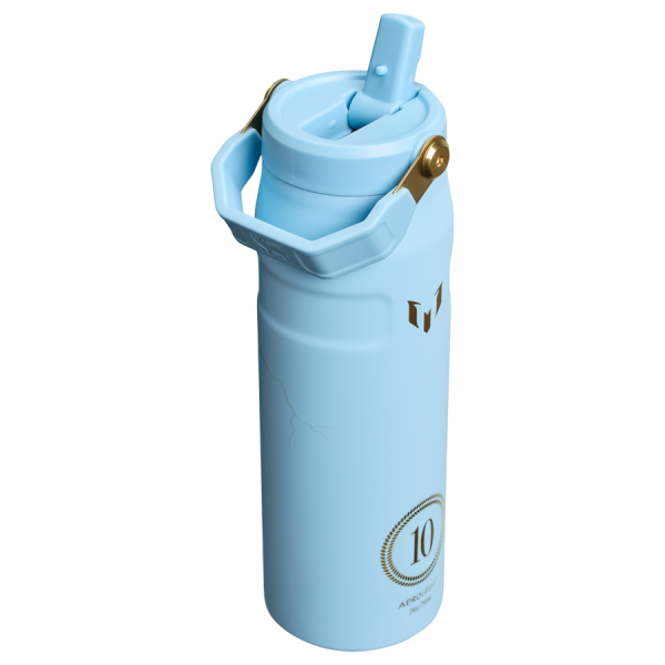 Messi x Stanley 1913 IceFlow™ Flip Straw 2.0 Bottle - Messi Striker Blue