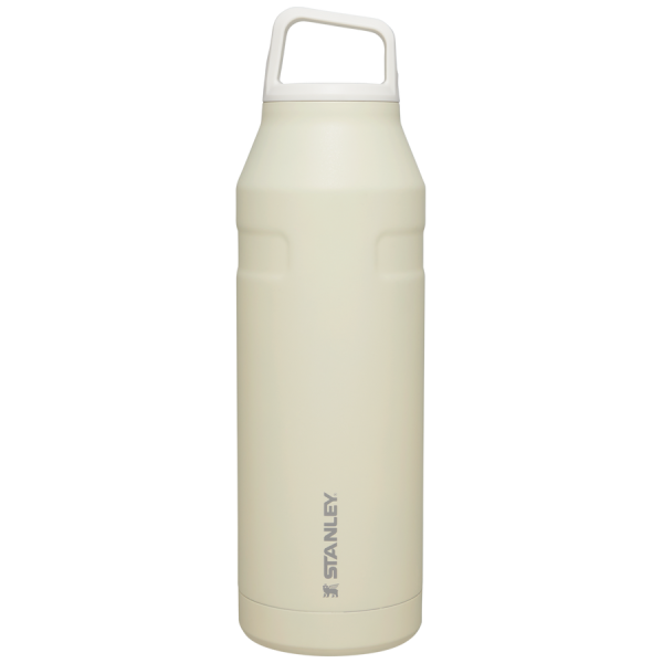 IceFlow™ Bottle with Cap and Carry+ Lid | 50 OZ - Cream Glimmer