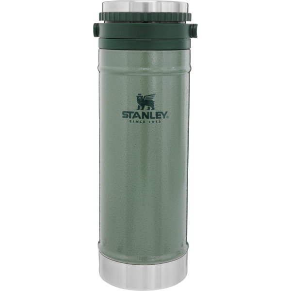 Classic Travel Mug French Press | 16 OZ - Hammertone Green