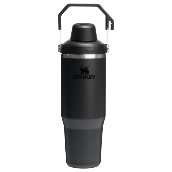 The IceFlow™ Tumbler with Fast Flow Lid | 30 OZ - Black 2.0