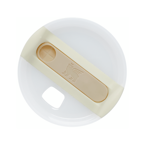 The Quencher H2.O FlowState™ Tumbler Lid | 14 OZ - Milky White