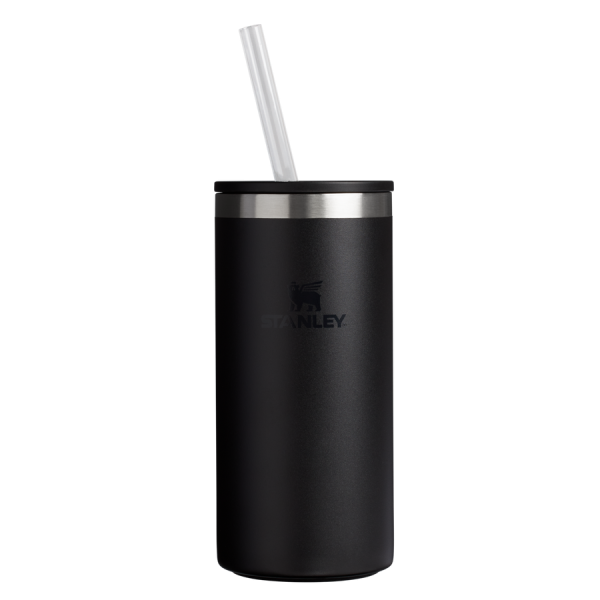 The Everyday Tall Can Cooler Cup | 15 OZ - Black 2.0