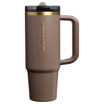 The Quencher ProTour Flip Straw Tumbler | 30 OZ - Espresso Gold