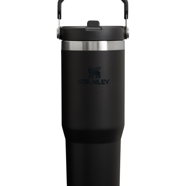 The IceFlow™ Flip Straw Tumbler | 30 OZ - Stanley Create - Black 2.0