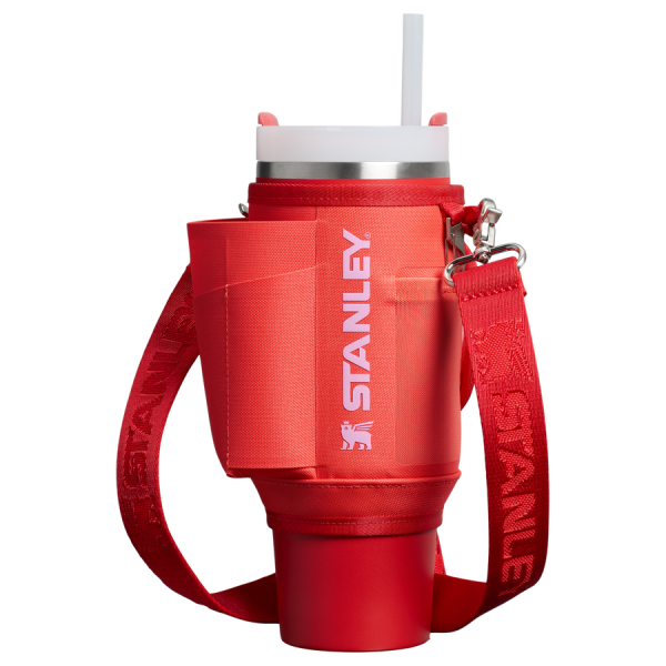 The All Day 30 OZ Quencher Carry-All - Hot Coral / One Size