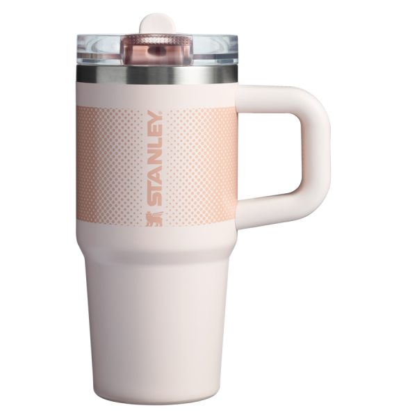 The Quencher ProTour Flip Straw Tumbler | 14 OZ - Rose Quartz Fade