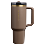 The Quencher ProTour Flip Straw Tumbler | 40 OZ - Espresso Gold