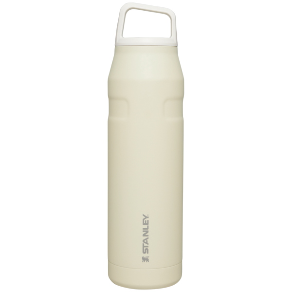 IceFlow™ Bottle with Cap and Carry+ Lid | 36 OZ - Cream Glimmer